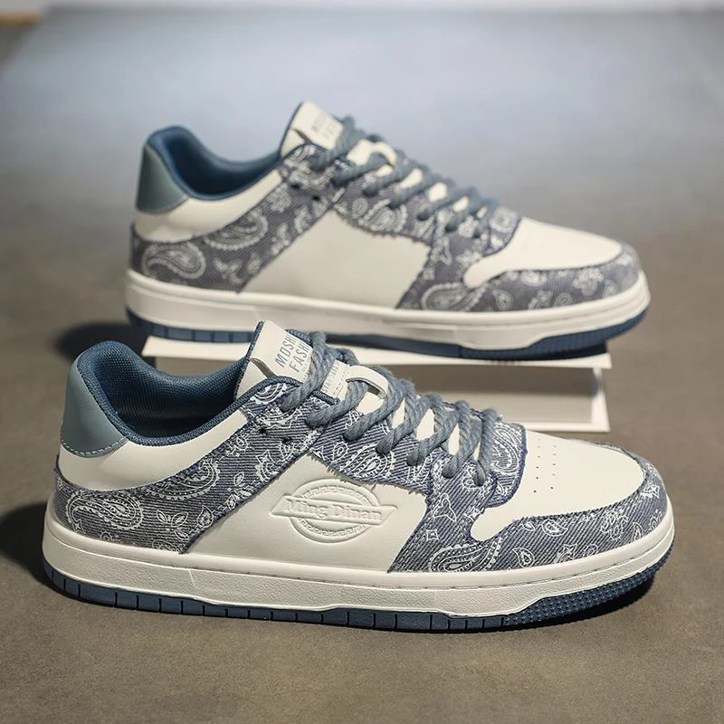 夏季男鞋2025新款男士男款青少年休闲百搭潮鞋子男士透气运动板鞋