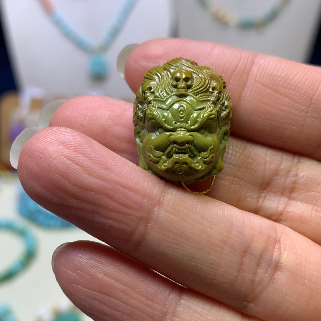 绿松石未镶嵌配饰