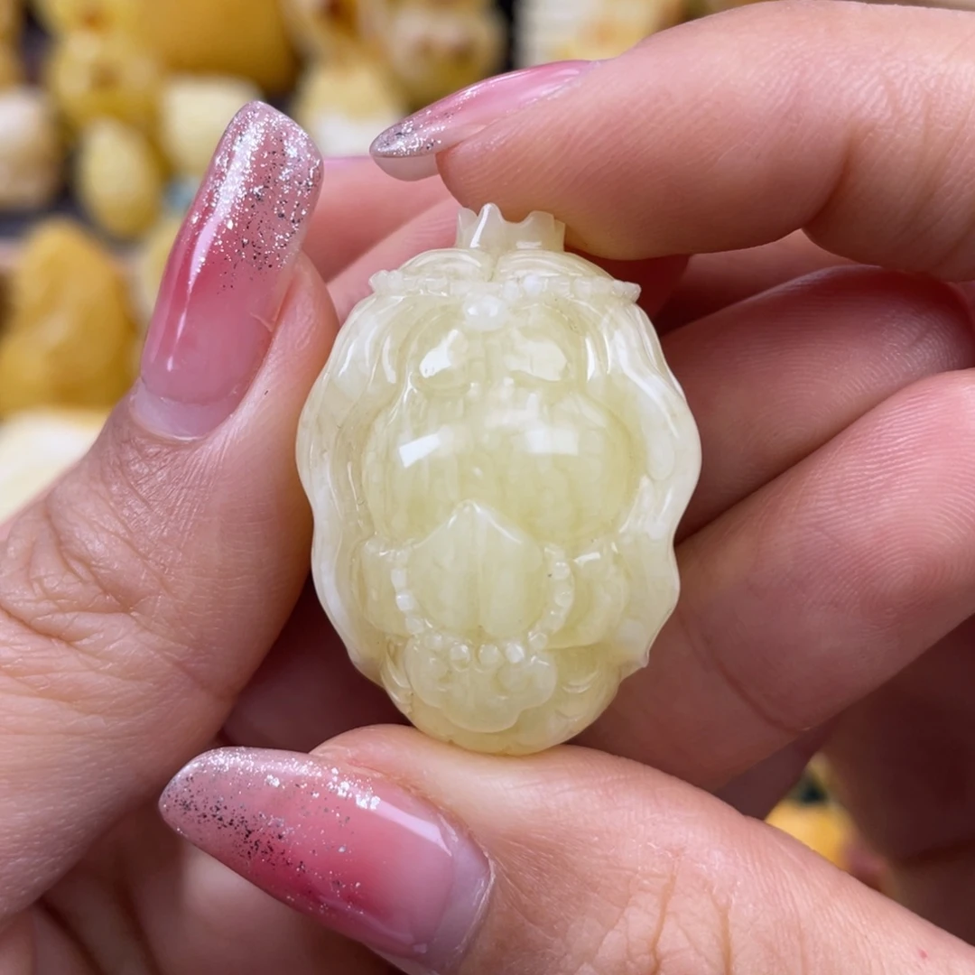 琥珀裸石未镶嵌蜜蜡