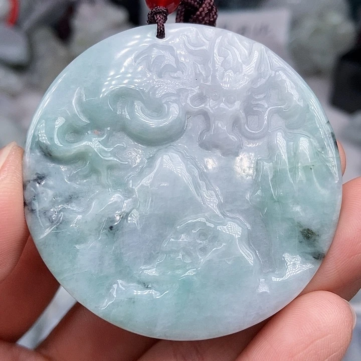 颈饰未镶嵌翡翠翡翠