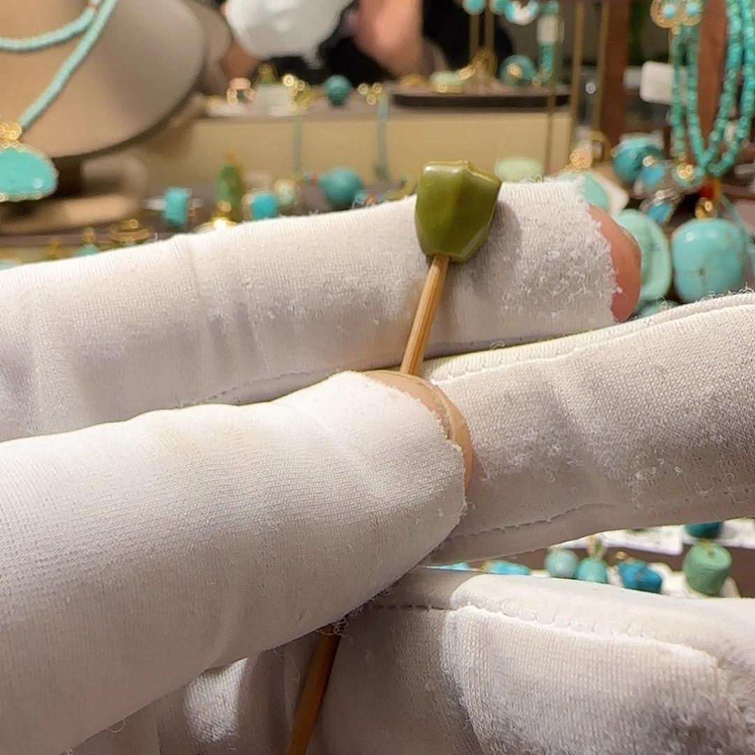 绿松石未镶嵌配饰