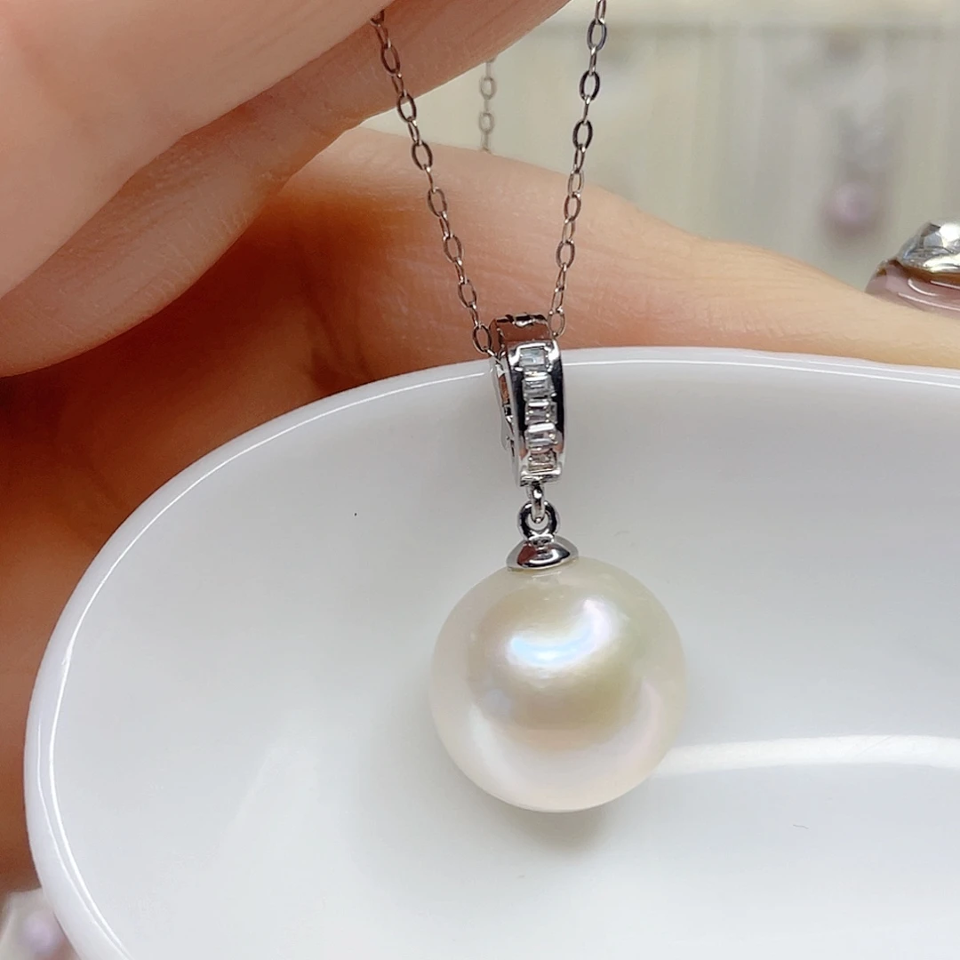 淡水珍珠吊坠(赠链)合金