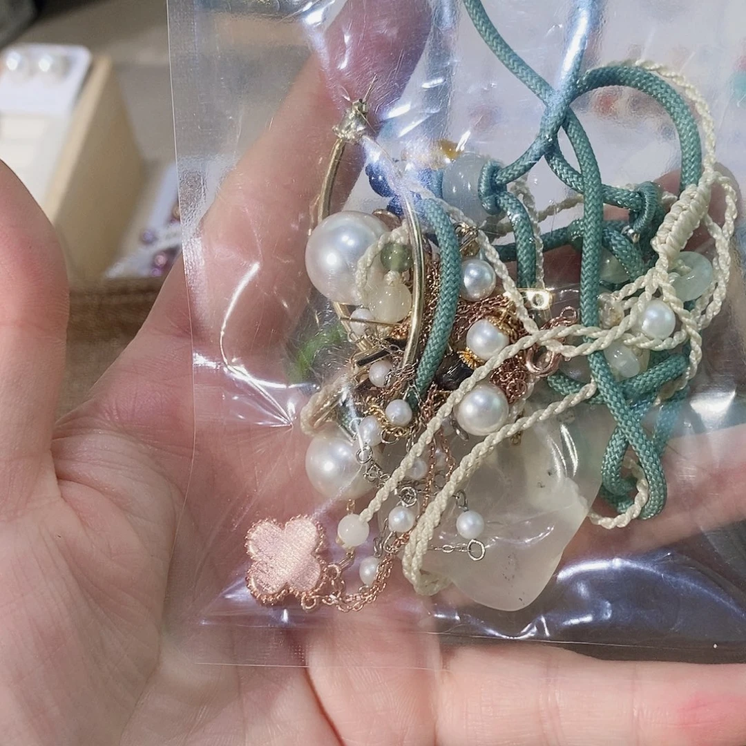 耳饰淡水珍珠银S925镶嵌