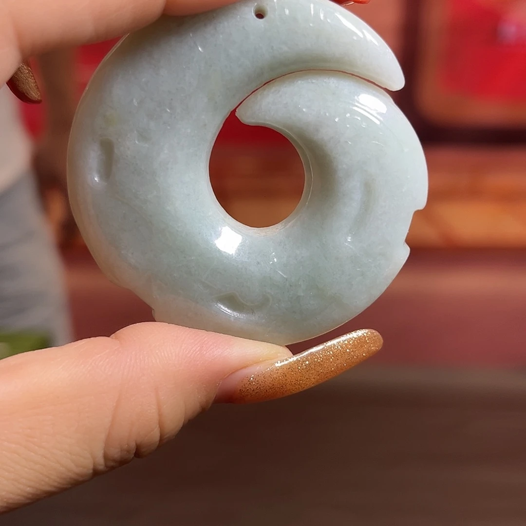 翡翠未镶嵌挂件翡翠