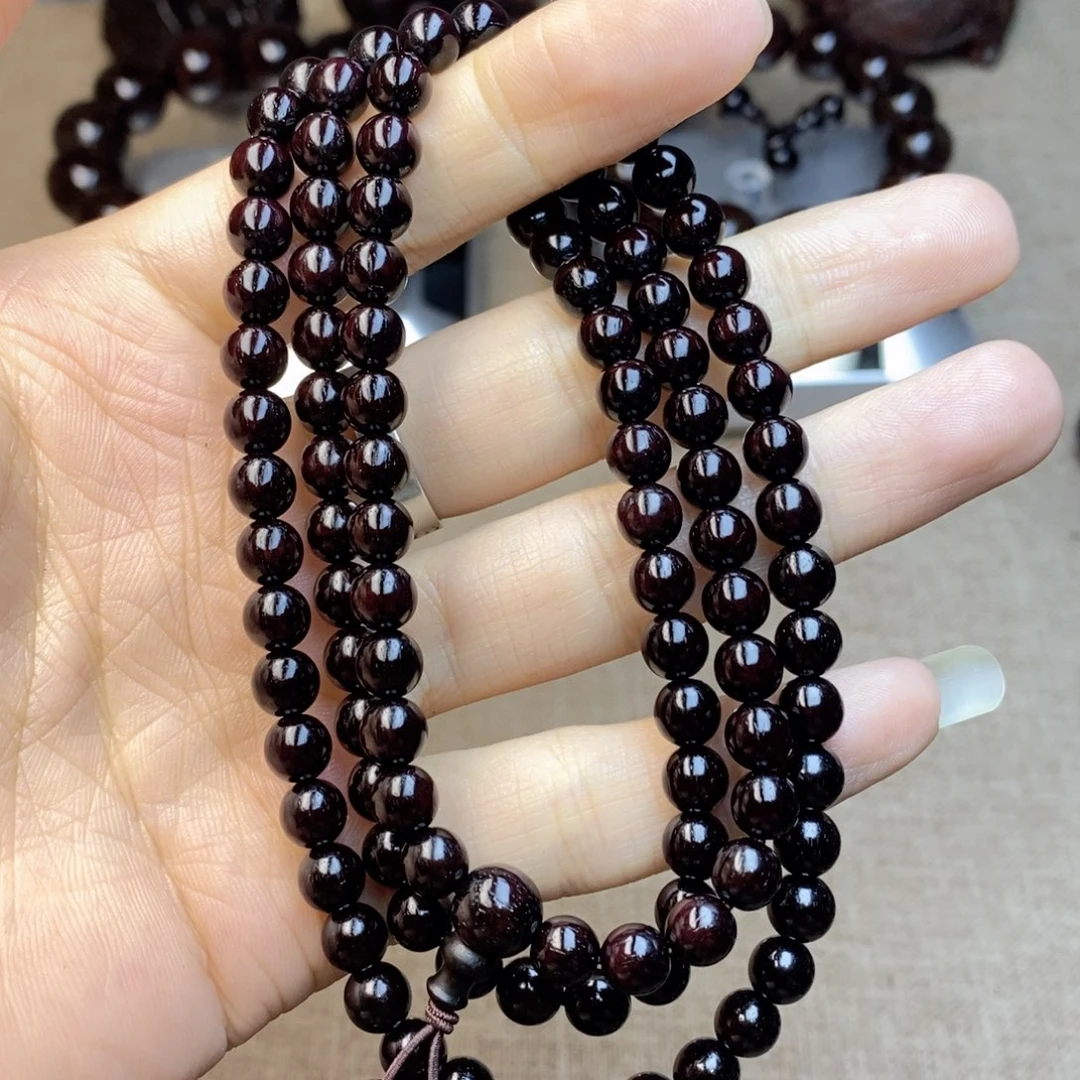 欣***链檀香紫檀（小叶紫檀）0.6 带星