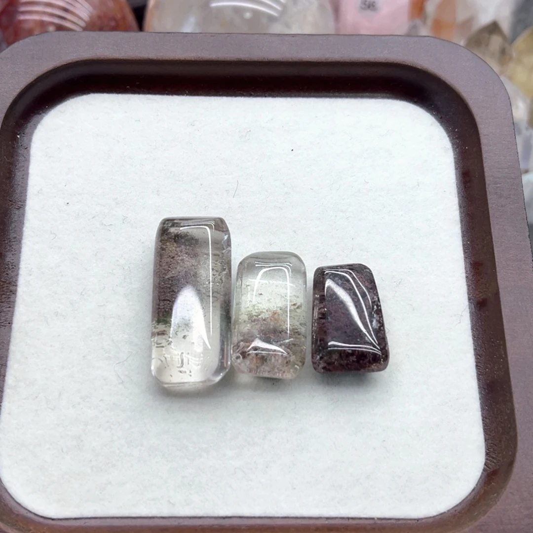 水晶未镶嵌珠宝半成品23 幽灵无事牌