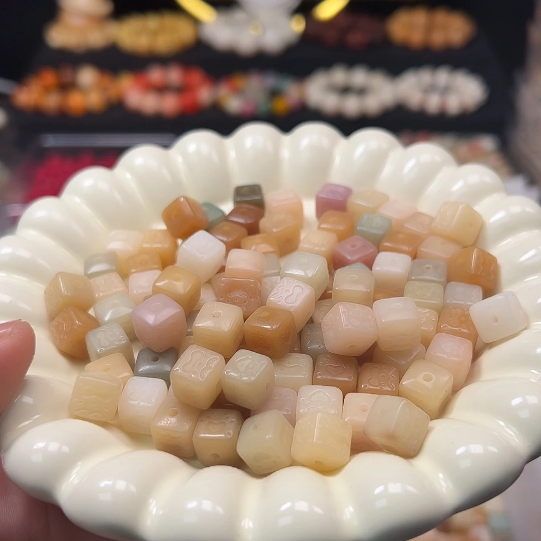 手串菩提根/象牙果20颗多宝色喜怒哀乐