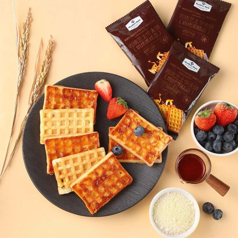 山姆岩烧芝士华夫饼(烘烤类糕点）[顺丰次日达]解馋零食美食