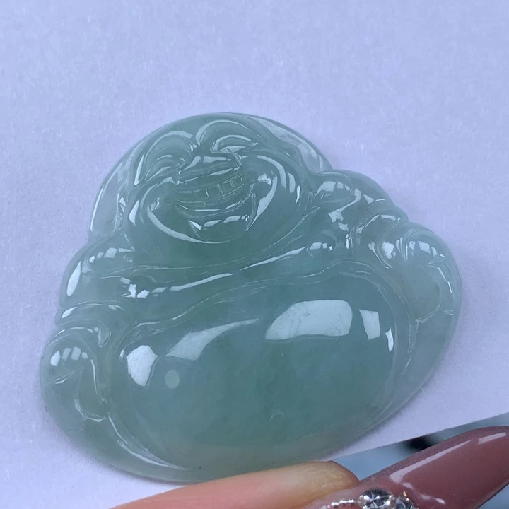 颈饰未镶嵌翡翠佛公