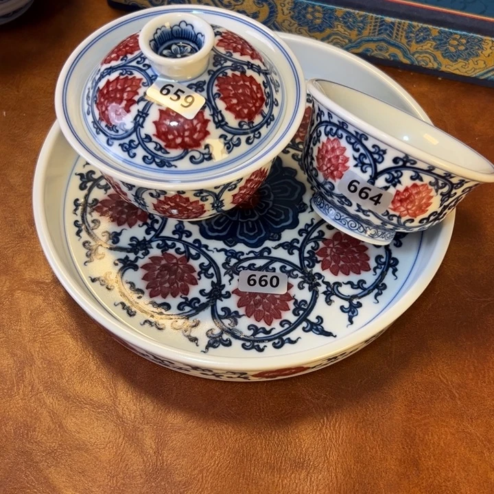 叉***黑瓷片景德镇陶瓷手工手绘659。664。660