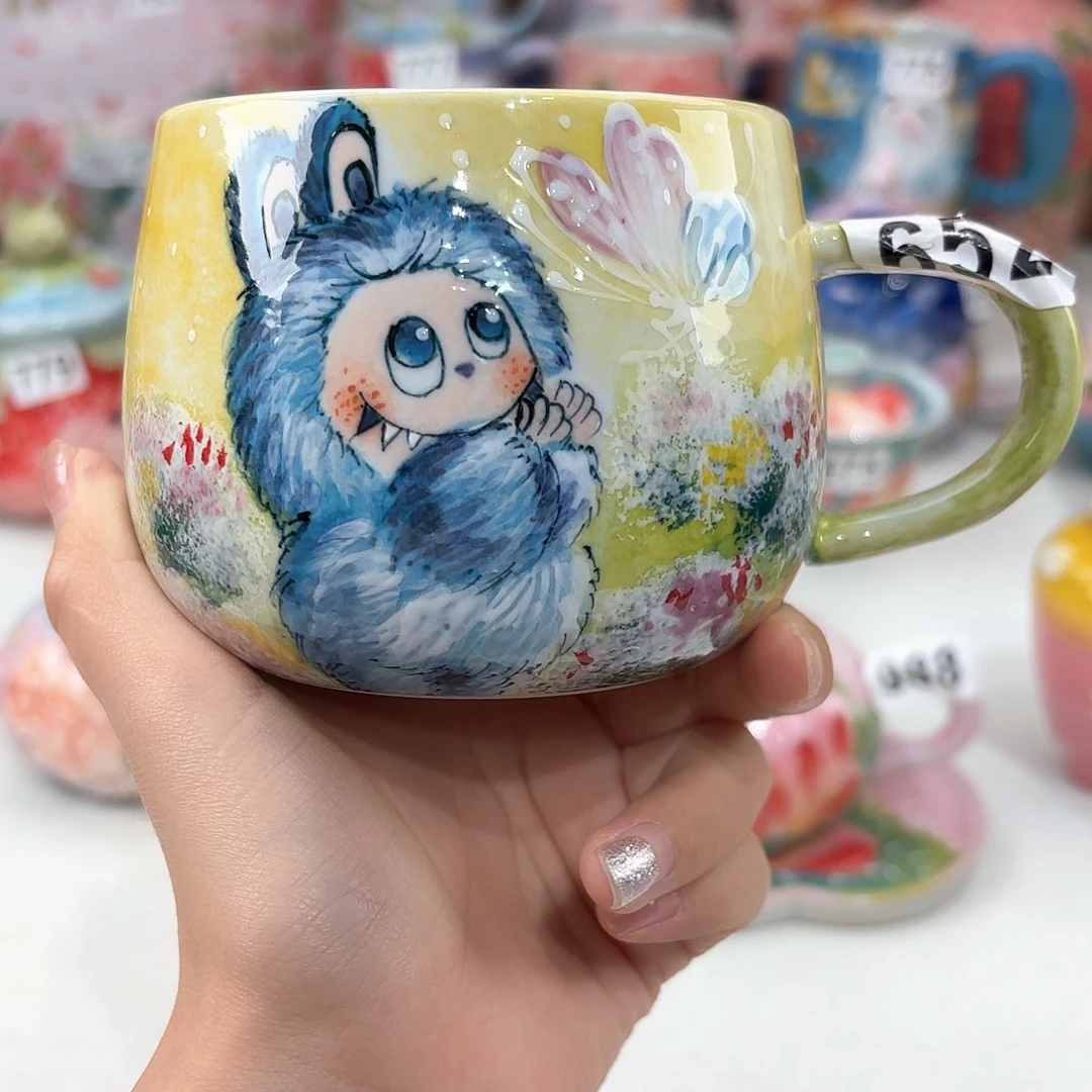 景德镇手绘高温釉下彩陶瓷茶具