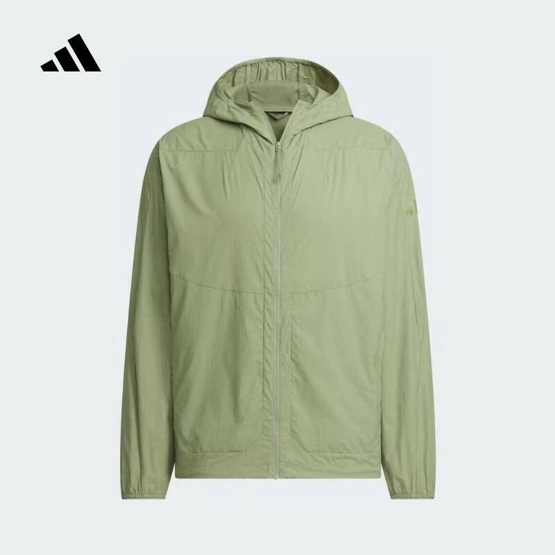 adidas/阿迪达斯【李现同款】时尚潮流运动休闲连帽夹克外套JZ8403