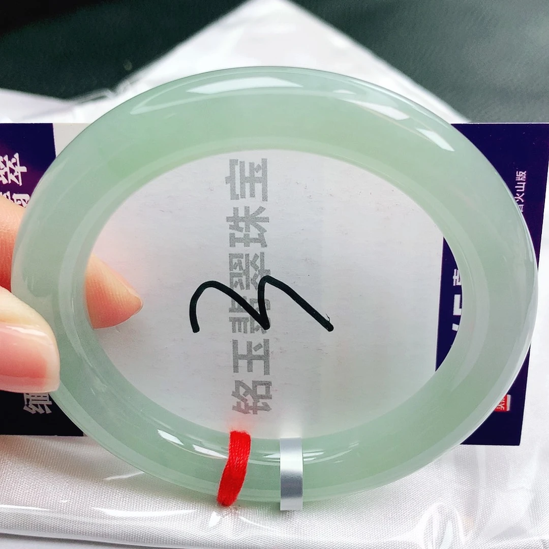 翡翠未镶嵌手镯缅甸天然a货翡翠手镯