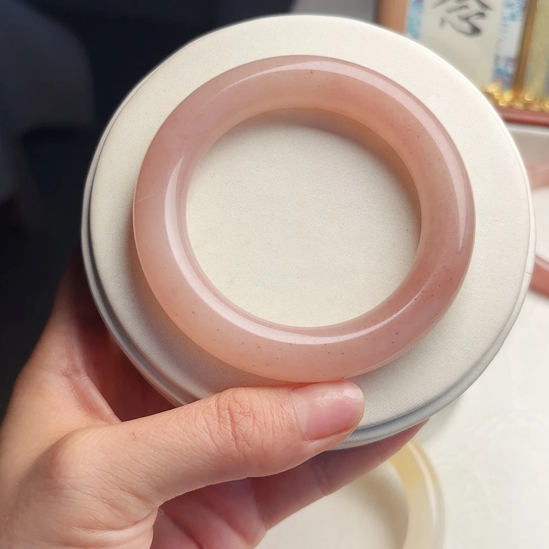 石英质玉手镯未镶嵌L**?54