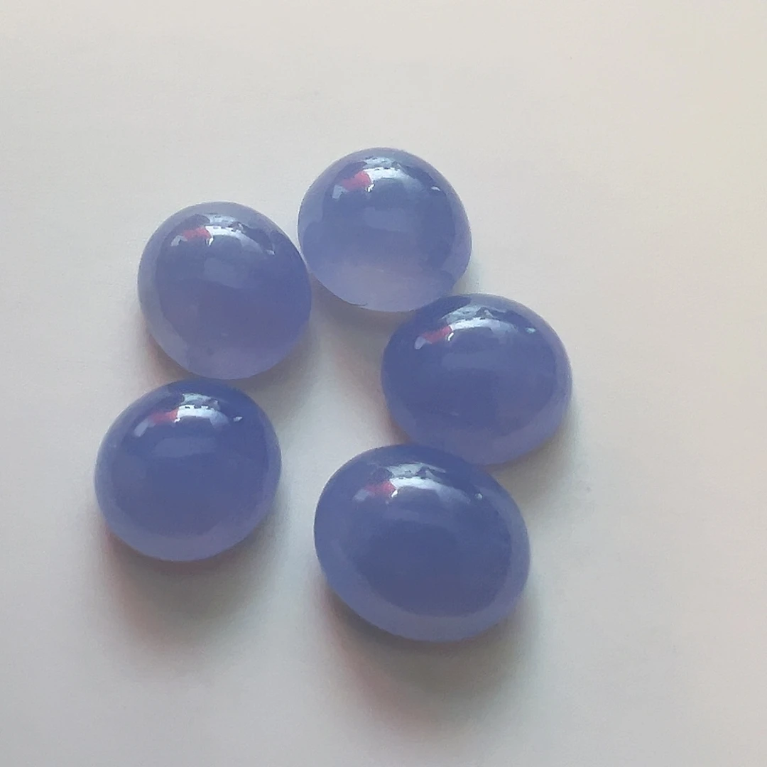 定制翡翠未镶嵌金*呀蛋面