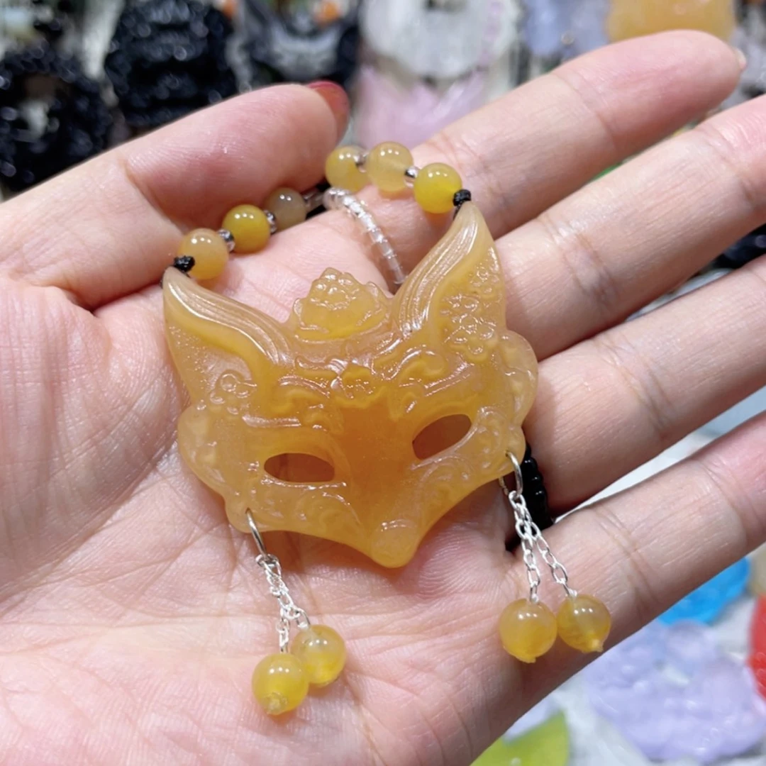 【闪购商品】未镶嵌岫玉颈饰6吊坠