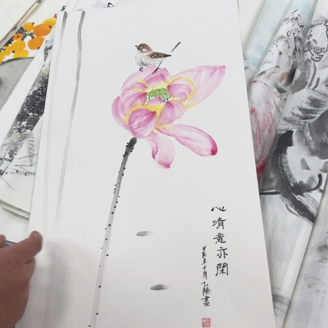 国画纯手绘字画国画作品欣赏