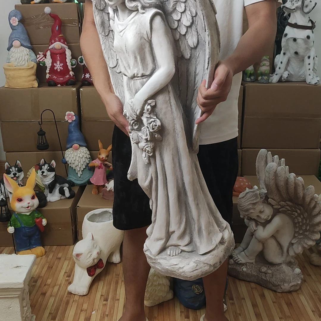 合成树脂超级大天使拿花
