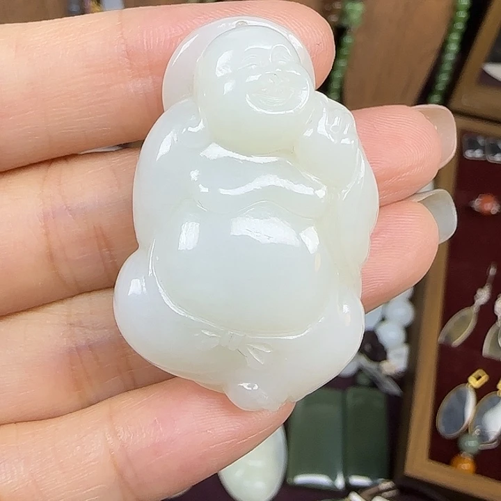 颈饰未镶嵌和田玉