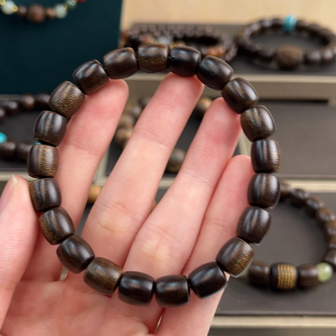 沉香沉香碎屑8mm越南芽庄玉化白奇楠沉水