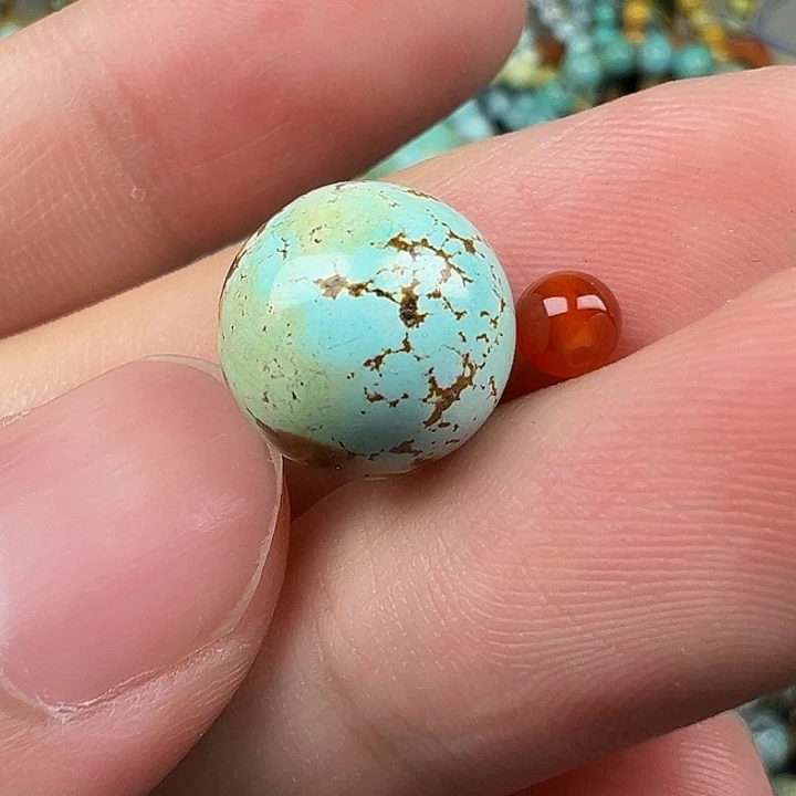 南红玛瑙未镶嵌配饰卡11.7