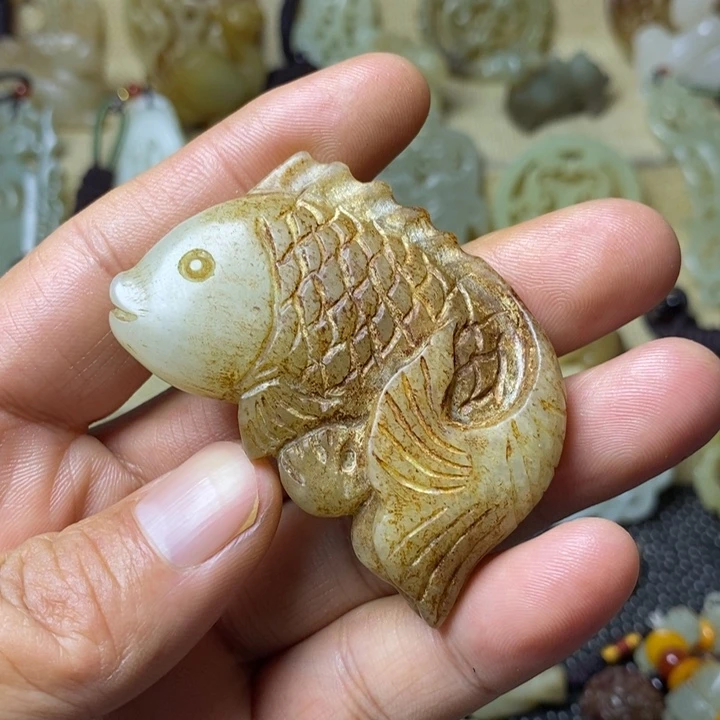 和田玉挂件未镶嵌