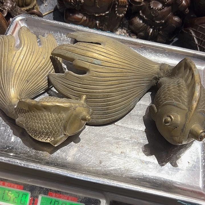 大**?微瑕疵黄铜摆件工艺品
