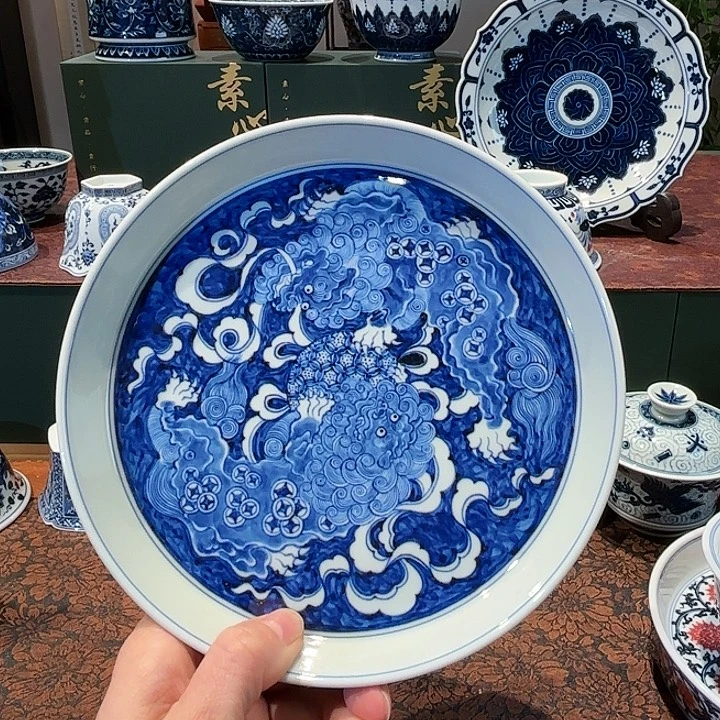 素心幽茗双师抱绣球壶承