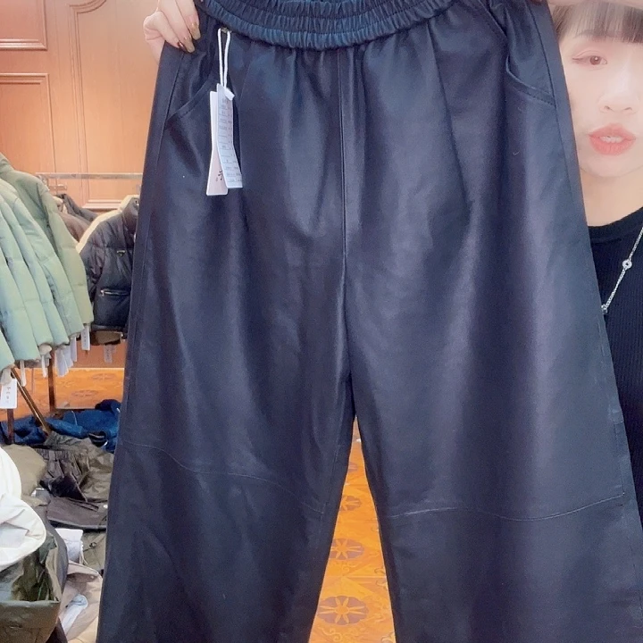 90……115斤皮长裤，