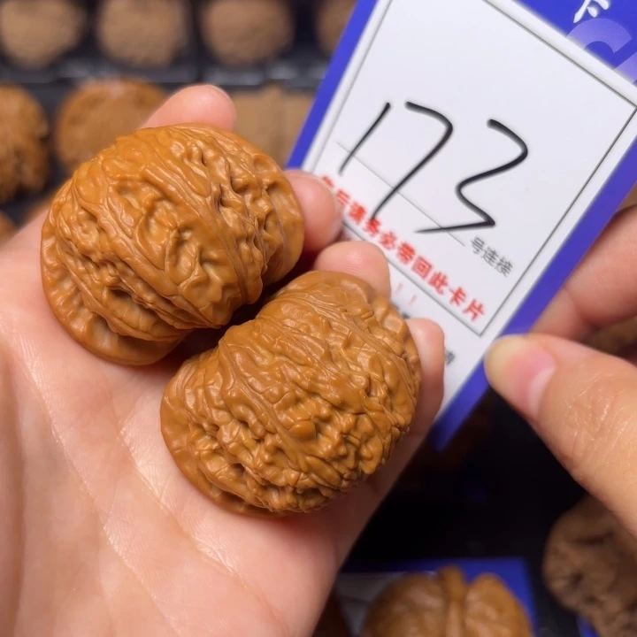 把件文玩核桃40白狮子173