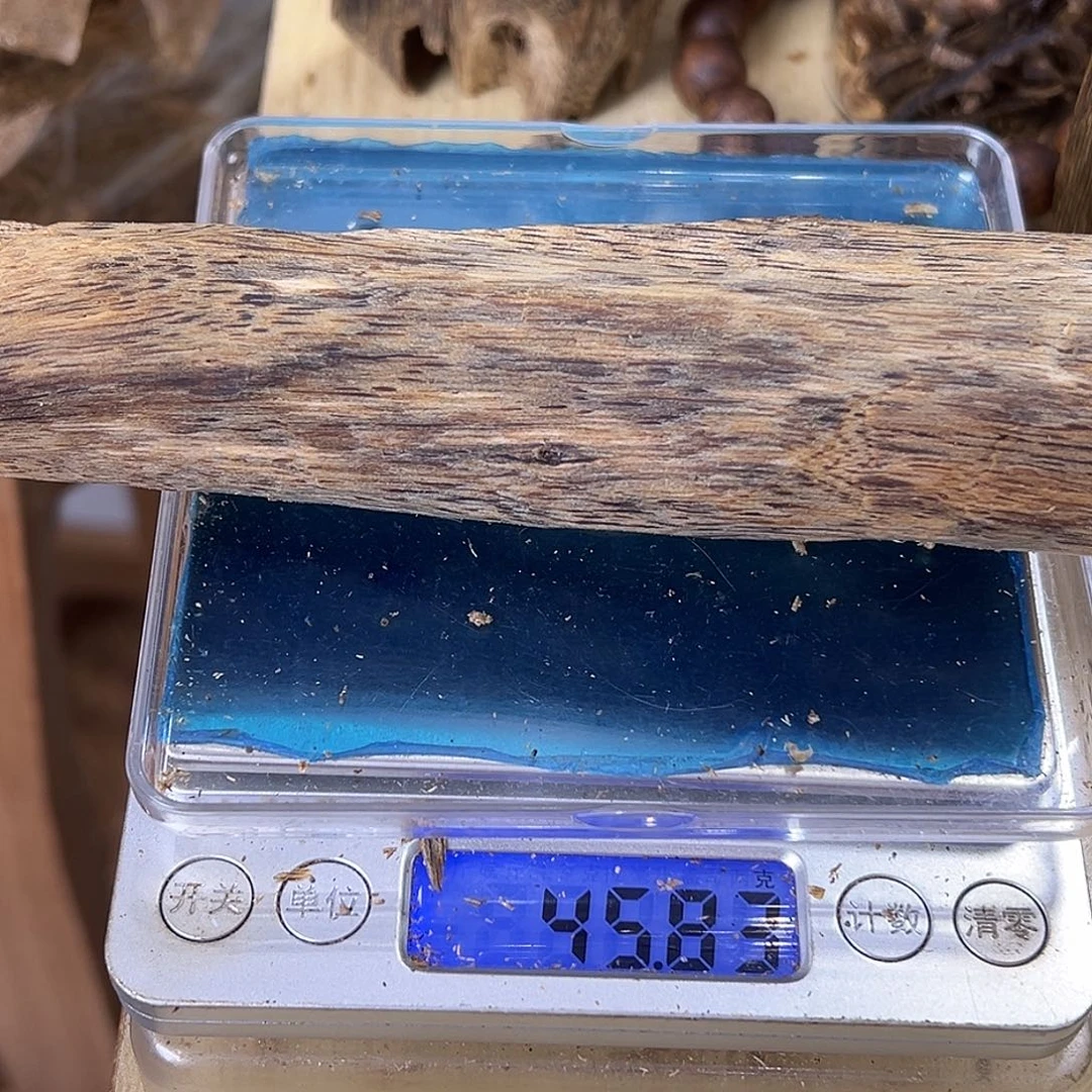 香料绿奇楠虫漏45克透顶透