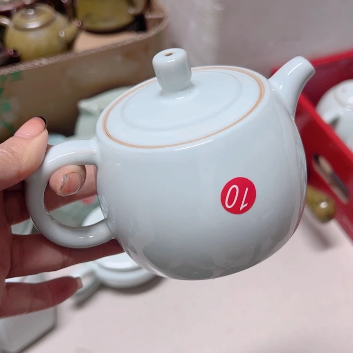 杯汝瓷原产地生产瑕品