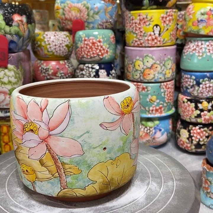 景德镇艺术手绘作品