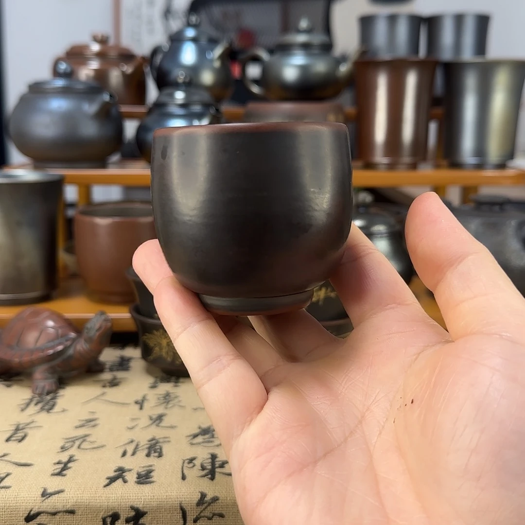 坭兴陶茶杯100毫升6只装套组