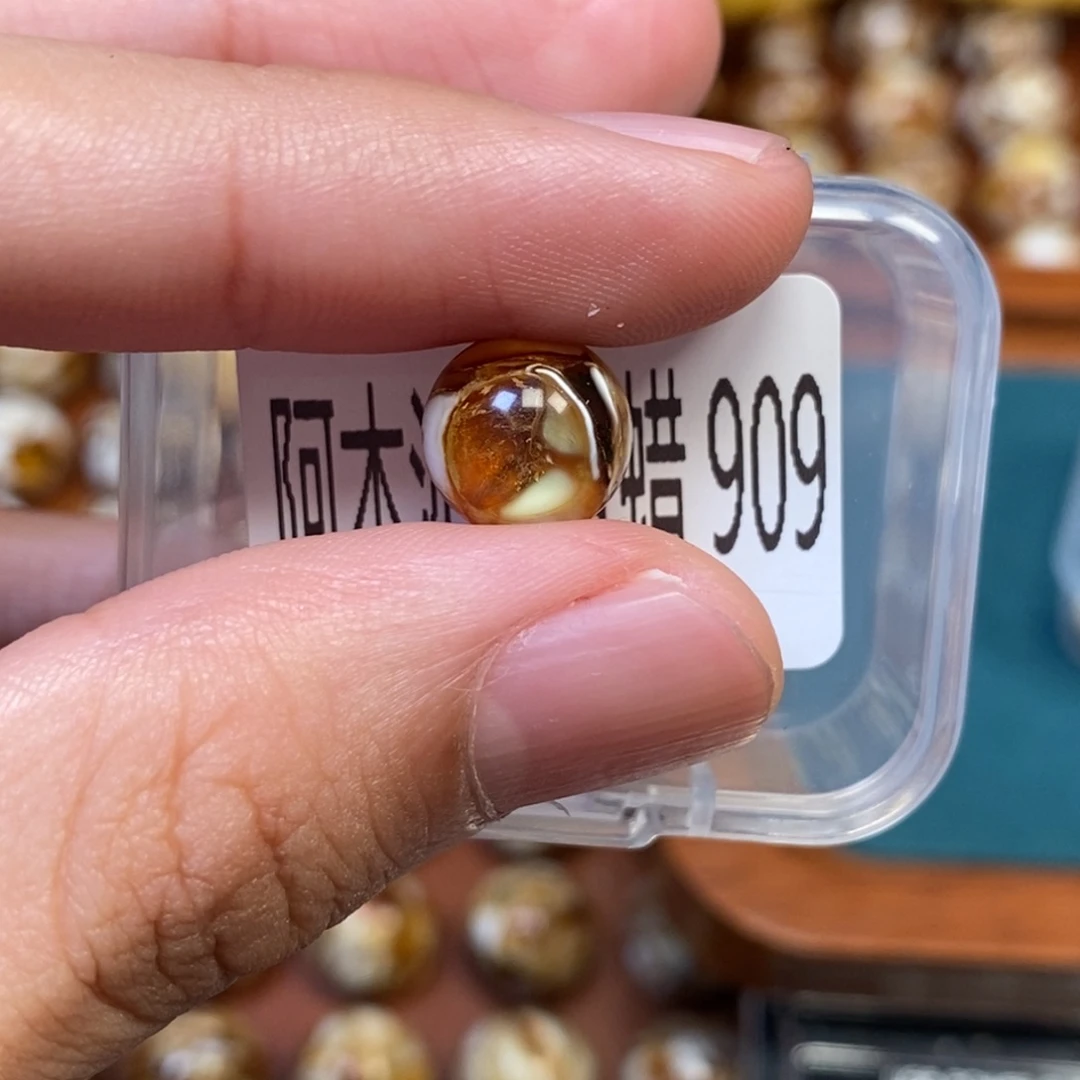 猴头核桃把件沁色圆珠老型909