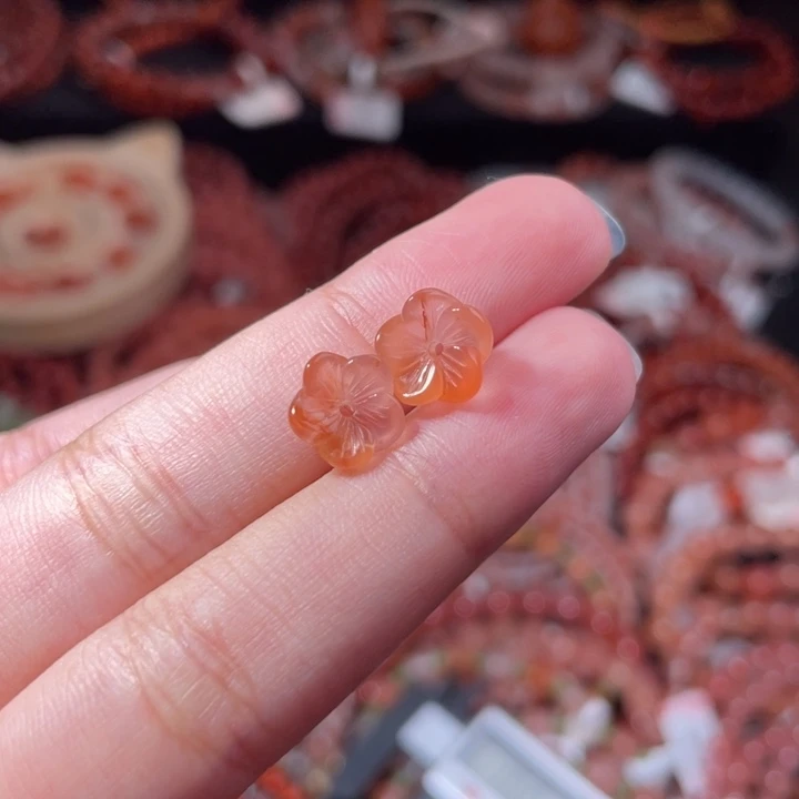 南红玛瑙未镶嵌腕花1897