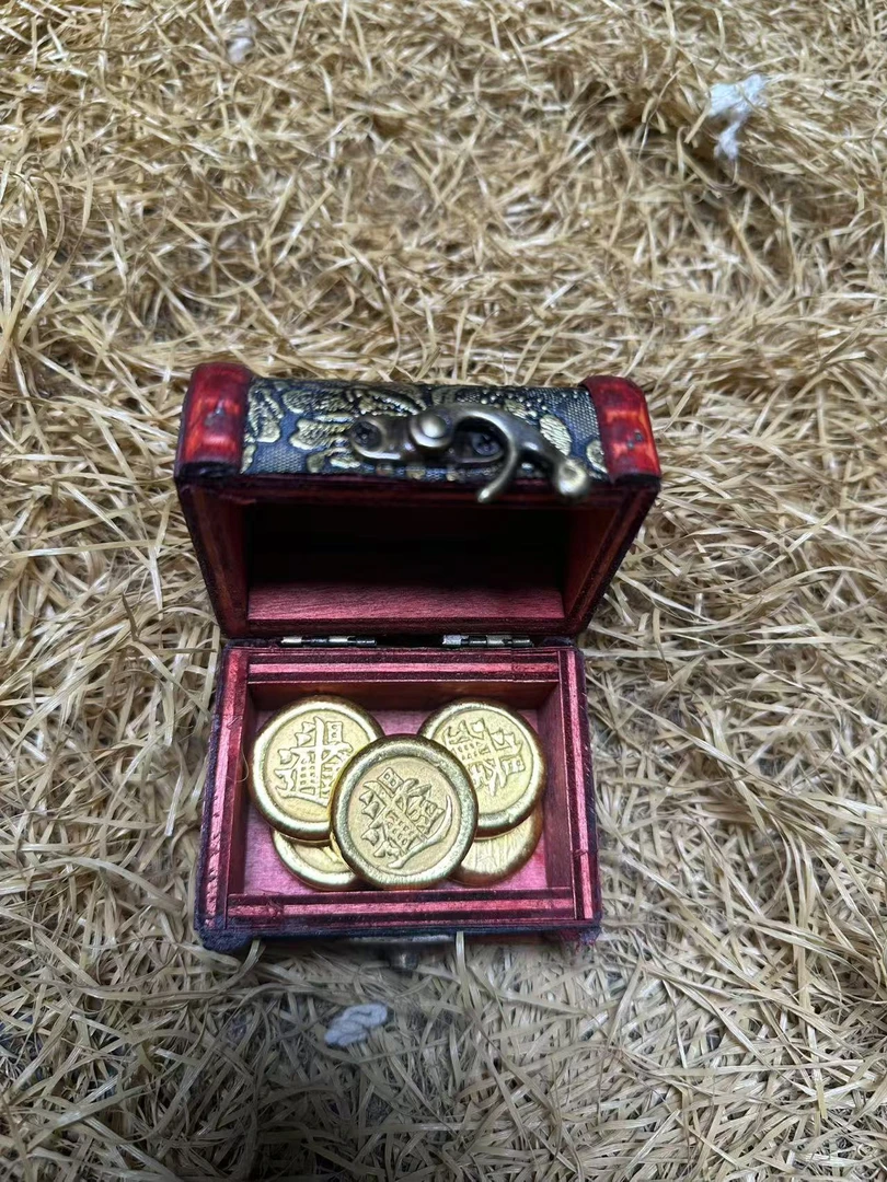 1个居家饰品摆件320（5个带盒子）精美摆件现代仿古复古工艺品