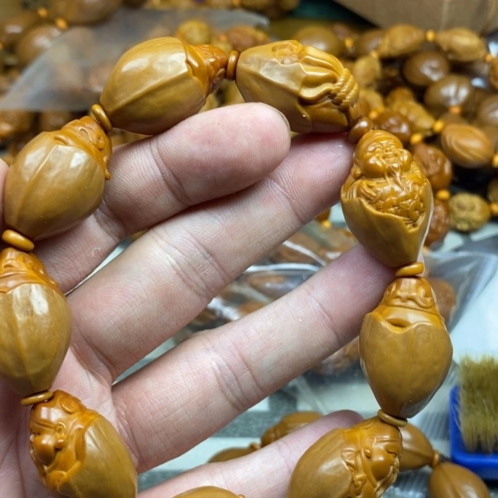 手串/手链橄榄核橄榄核雕工艺手串