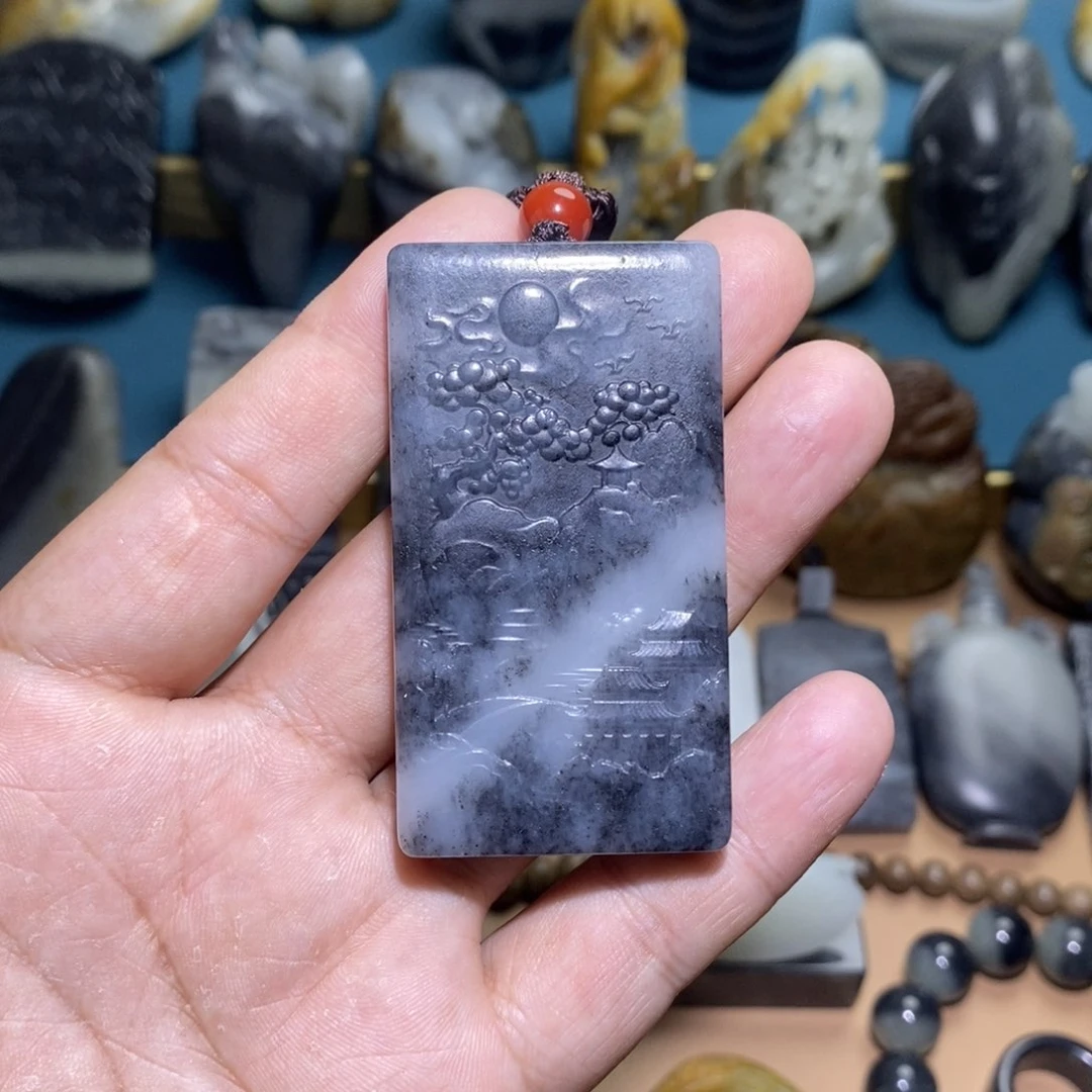 未镶嵌和田玉挂件