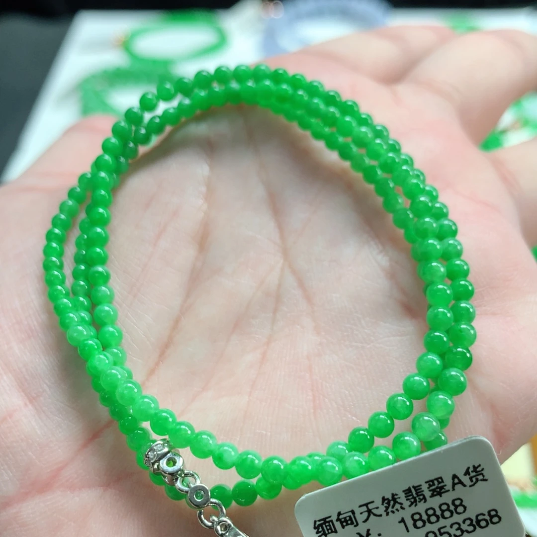 翡翠未镶嵌手链翡翠