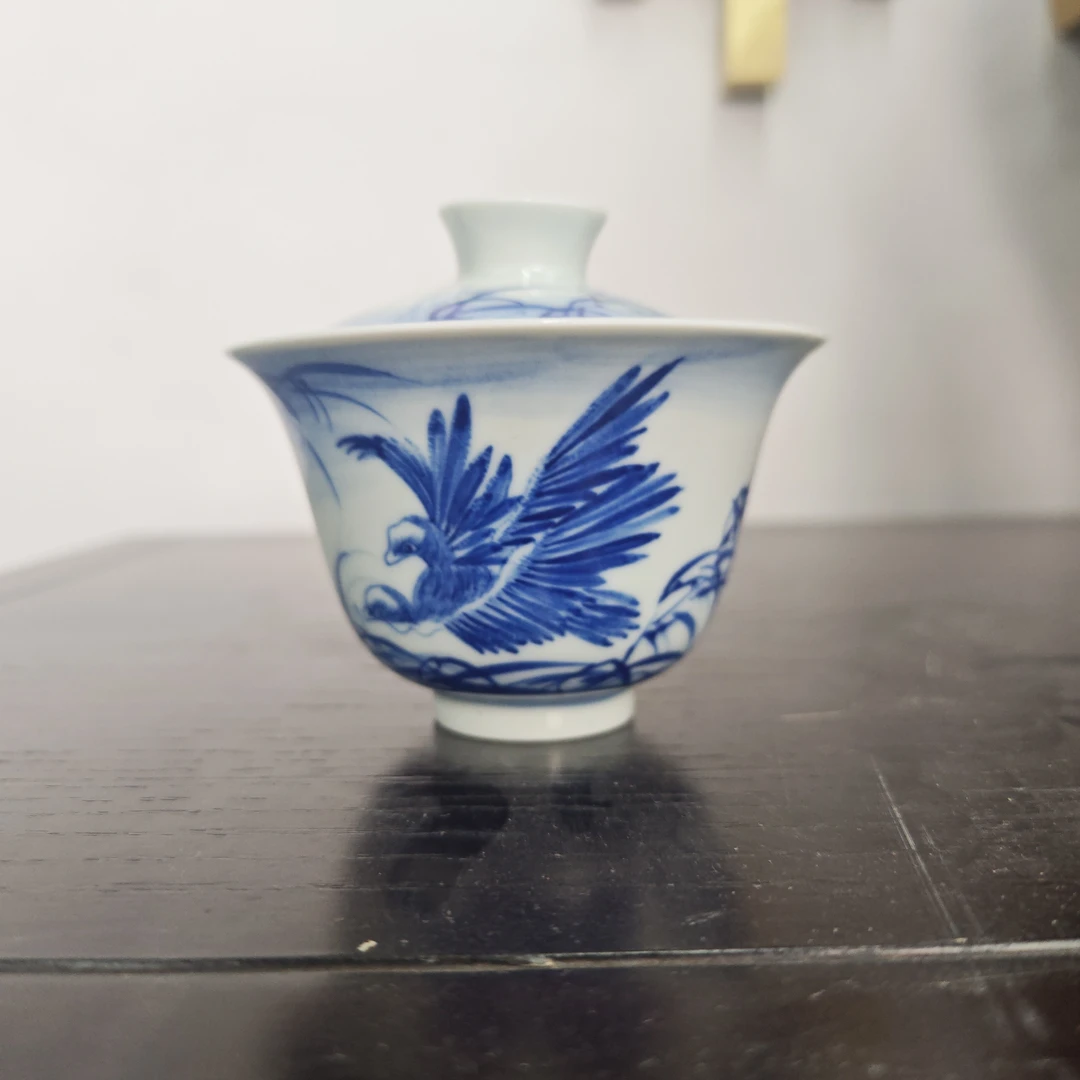 【景德镇】高温陶瓷，QGY茶道盖碗1