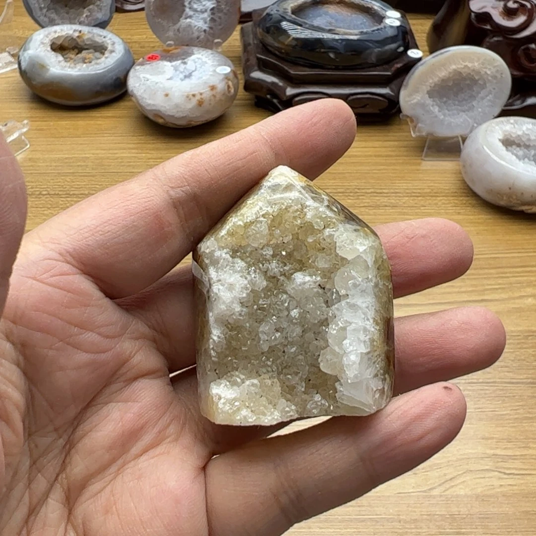 水晶水晶无镶嵌未镶嵌柱子68