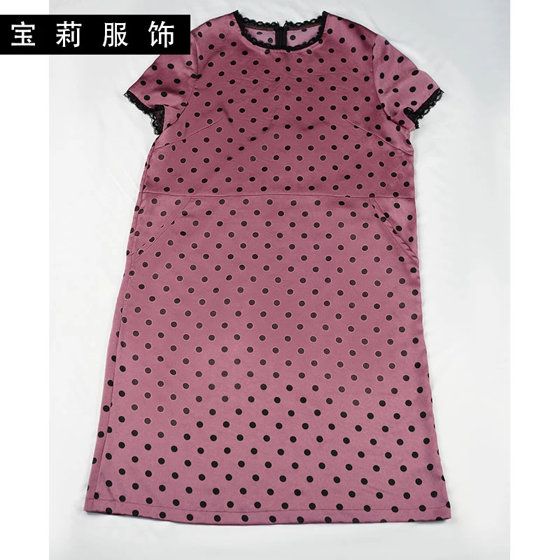 2023春夏季新款波点连衣裙夏季圆点时尚女装长裙ZZ3025