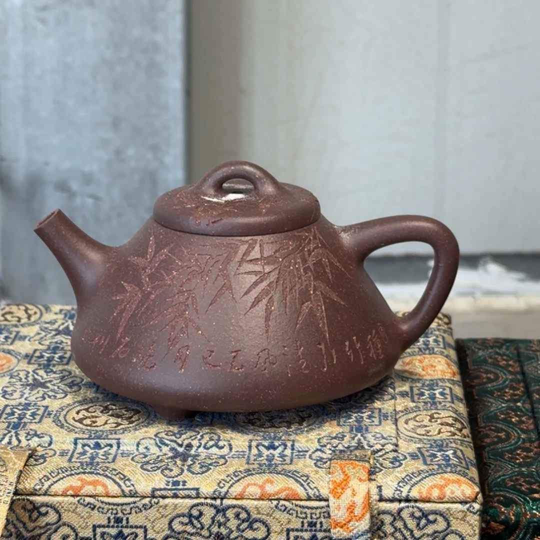 紫砂茶壶原矿原石的制作方法