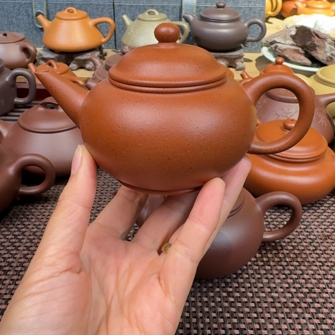 茶壶红泥160毫升左右