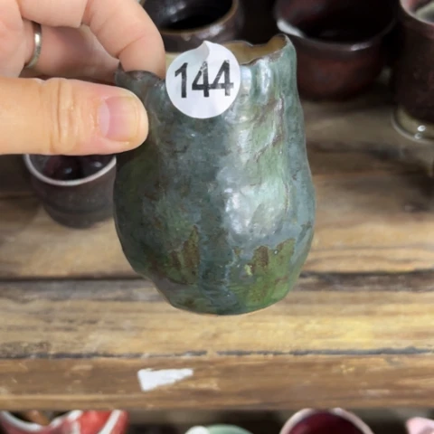 碗手工手捏咖啡杯碗盘