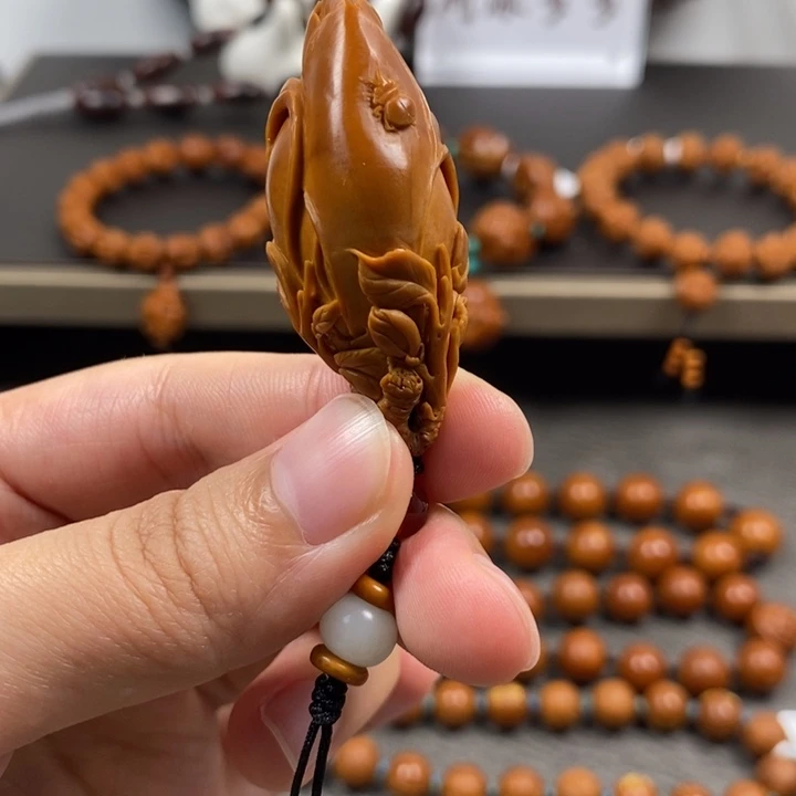 橄榄核手串/手链玉兰花单子