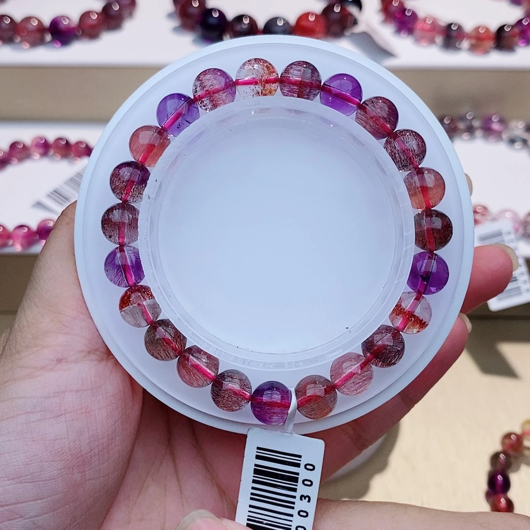 水晶手链未镶嵌彩超8+