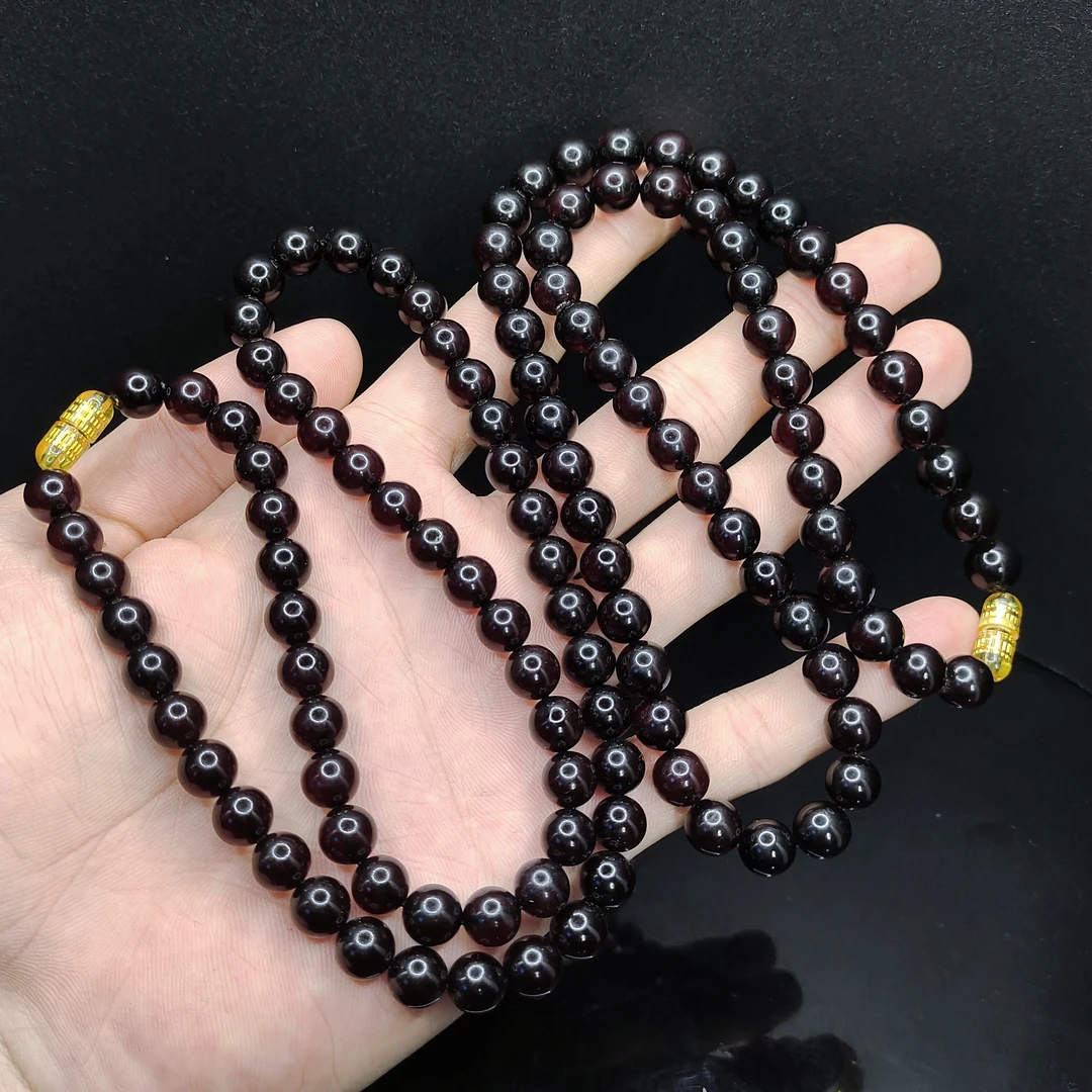 【老三珠宝】翳珀琥珀公主链M7【多样性发其一】约8mm