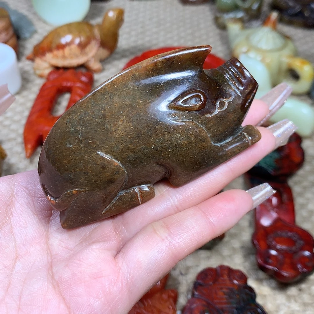 白玉菩提吊坠挂件